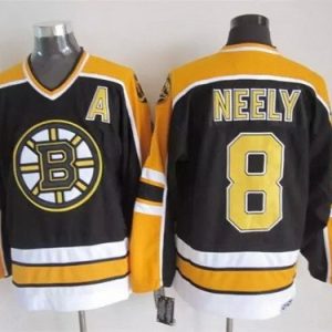 Boston Bruins #8 Cam Neely Black Retro Jersey