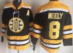 Boston Bruins #8 Cam Neely Black Throwback Jersey