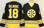 Boston Bruins Adam Sandler #18 Happy Gilmore Black Alternate Hockey Jersey