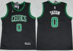 Boston Celtics #0 Jayson Tatum Black 2023 Statement Icon Swingman Jersey