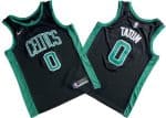 Boston Celtics #0 Jayson Tatum Black Icon Swingman Jersey