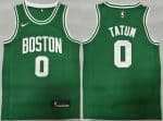 Boston Celtics #0 Jayson Tatum Green Icon Swingman Jersey
