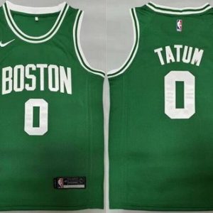 Boston Celtics #0 Jayson Tatum Green Icon Swingman Jersey