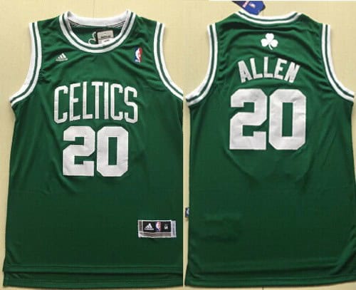 Boston Celtics #20 Ray Allen Green Swingman Jersey