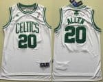Boston Celtics #20 Ray Allen White Swingman Jersey