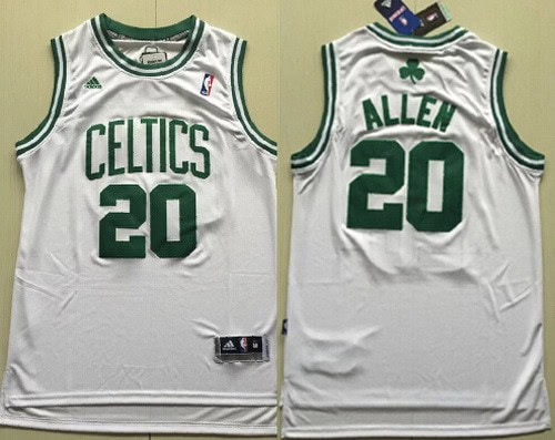 Boston Celtics #20 Ray Allen White Swingman Jersey