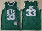 Boston Celtics #33 Larry Bird Green 1985 Hollywood Classic Swingman Jersey