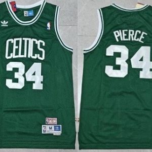 Boston Celtics #34 Paul Pierce Green Hollywood classics Swingman Jersey