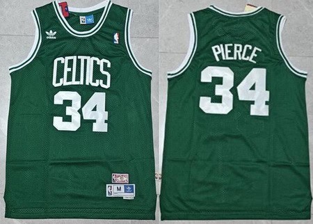 Boston Celtics #34 Paul Pierce Green Hollywood classics Swingman Jersey