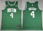 Boston Celtics #4 Jrue Holiday Green Icon Sponsor Swingman Jersey