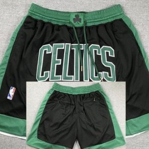 Boston Celtics Black 2023 Just Don Shorts