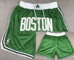 Boston Celtics Green 2023 Just Don Shorts