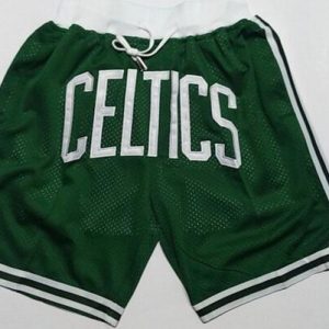 Boston Celtics Green Just Don Swingman Shorts