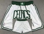 Boston Celtics White 2023 Just Don Shorts