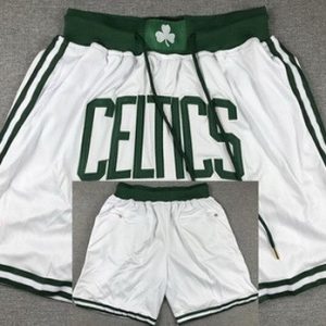 Boston Celtics White 2023 Just Don Shorts