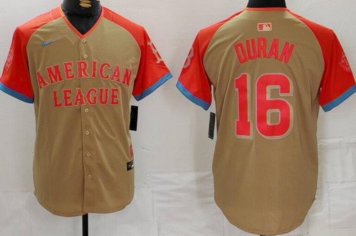 Boston Red Sox #11 Jarren Duran Gray 2024 All Star Limited Jersey