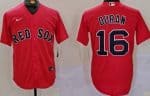 Boston Red Sox #11 Jarren Duran Red Player Name Cool Base Jersey