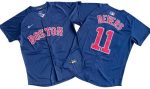 Boston Red Sox #11 Rafael Devers Navy Limited Jersey