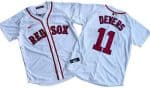 Boston Red Sox #11 Rafael Devers White Limited Jersey