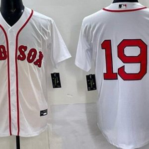 Boston Red Sox #19 Roman Anthony White Cool Base Jersey