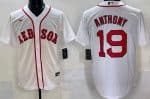 Boston Red Sox #19 Roman Anthony White Player Name Cool Base Jersey
