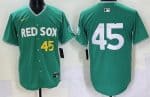 Boston Red Sox #45 Pedro Martinez Green 2025 City Connect Limited Jersey
