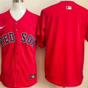 Boston Red Sox Blank Red Limited Jersey
