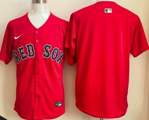 Boston Red Sox Blank Red Limited Jersey