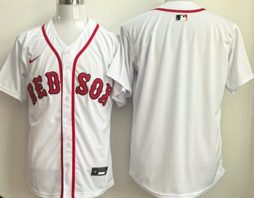 Boston Red Sox Blank White Limited Jersey
