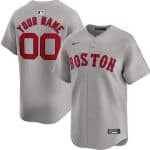 Boston Red Sox Customized Gray Limited Jersey