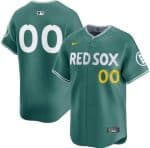 Boston Red Sox Customized Green 2025 City Connect Limited Jersey