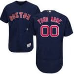 Boston Red Sox Customized Navy Blue FlexBase Jersey