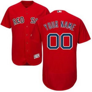 Boston Red Sox Customized Red FlexBase Jersey
