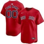 Boston Red Sox Customized Red Limited Jersey