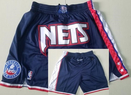 Brooklyn Nets Navy City Just Don Shorts