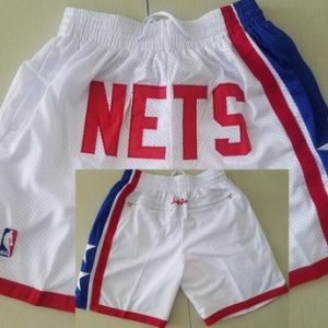 Brooklyn Nets White Just Don Swingman Shorts