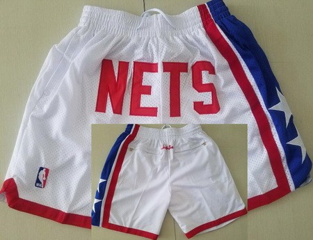 Brooklyn Nets White Just Don Swingman Shorts