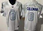 Buffalo Bills #0 Keon Coleman Limited White Rivalries FUSE Vapor Jersey