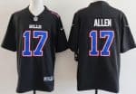 Buffalo Bills #17 Josh Allen Limited Black Fashion Vapor Jersey