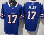 Buffalo Bills #17 Josh Allen Limited Blue FUSE Vapor Jersey