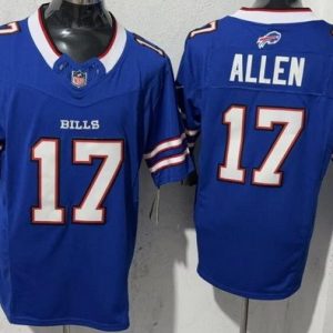 Buffalo Bills #17 Josh Allen Limited Blue FUSE Vapor Jersey