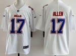 Buffalo Bills #17 Josh Allen Limited White Fashion Vapor Jersey