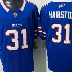 Buffalo Bills #31 Maxwell Hairston Limited Blue FUSE Vapor Jersey