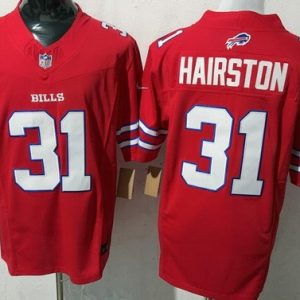 Buffalo Bills #31 Maxwell Hairston Limited Red FUSE Vapor Jersey