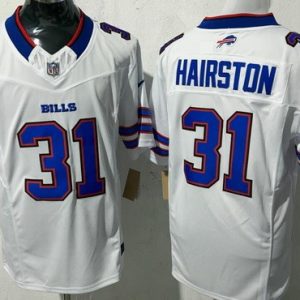 Buffalo Bills #31 Maxwell Hairston Limited White FUSE Vapor Jersey