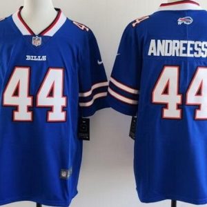 Buffalo Bills #44 Joe Andreessen Limited Blue Vapor Jersey