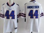 Buffalo Bills #44 Joe Andreessen Limited White Vapor Jersey