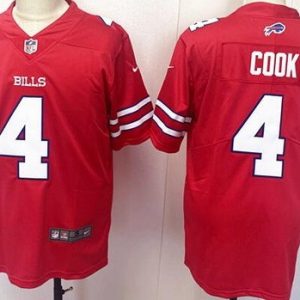 Buffalo Bills #4 James Cook Limited Red Vapor Jersey
