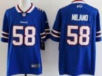 Buffalo Bills #58 Matt Milano Limited Blue Vapor Jersey