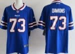 Buffalo Bills #73 Dion Dawkins Limited Blue FUSE Vapor Jersey